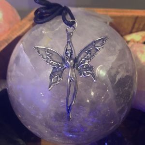 Fairy pewter Necklace